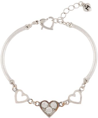 Martine Wester Valentine Crystal Sweet Heart Bracelet - Lyst