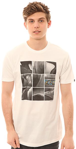 Nixon The Climate Regular Tee in White - Lyst