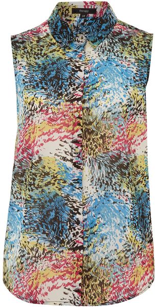 Therapy Jungle Print Blouse - Lyst