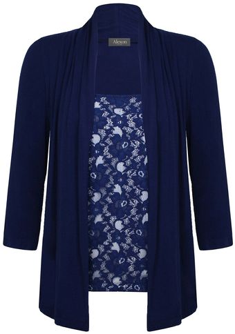 Alexon Lace 2 in 1 Top - Lyst