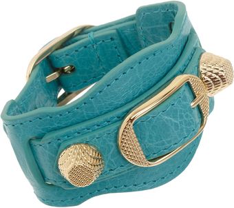 Balenciaga Arena Giant Gold Bracelet - Lyst