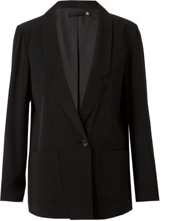 Blk Dnm 8 Crepe Blazer - Lyst