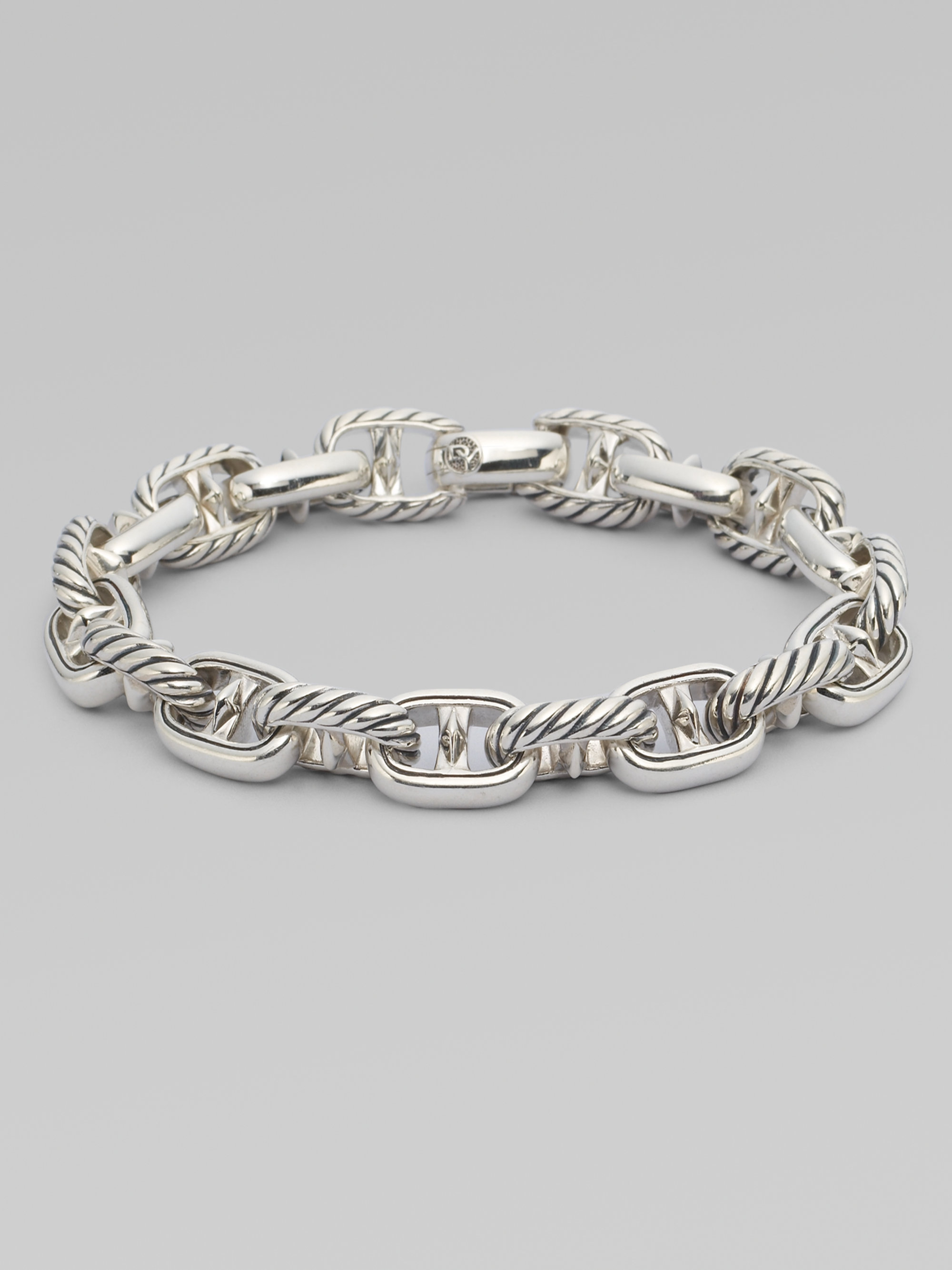 Silver david yurman bracelet clearance