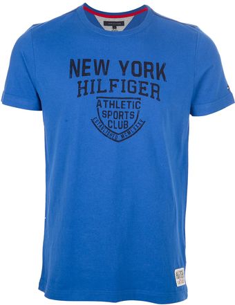 Tommy Hilfiger Logo Print T-shirt - Lyst