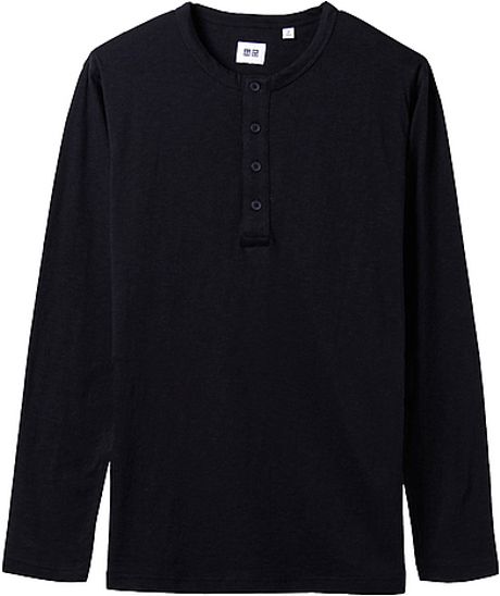 uniqlo henley top