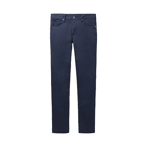 Uniqlo Slim Fit Colour Jeans in Blue for Men Lyst