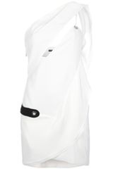 Anthony Vaccarello Cutaway Panel Dress