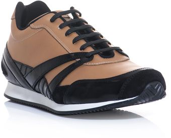 Balenciaga Metallic Leather Trainers - Lyst