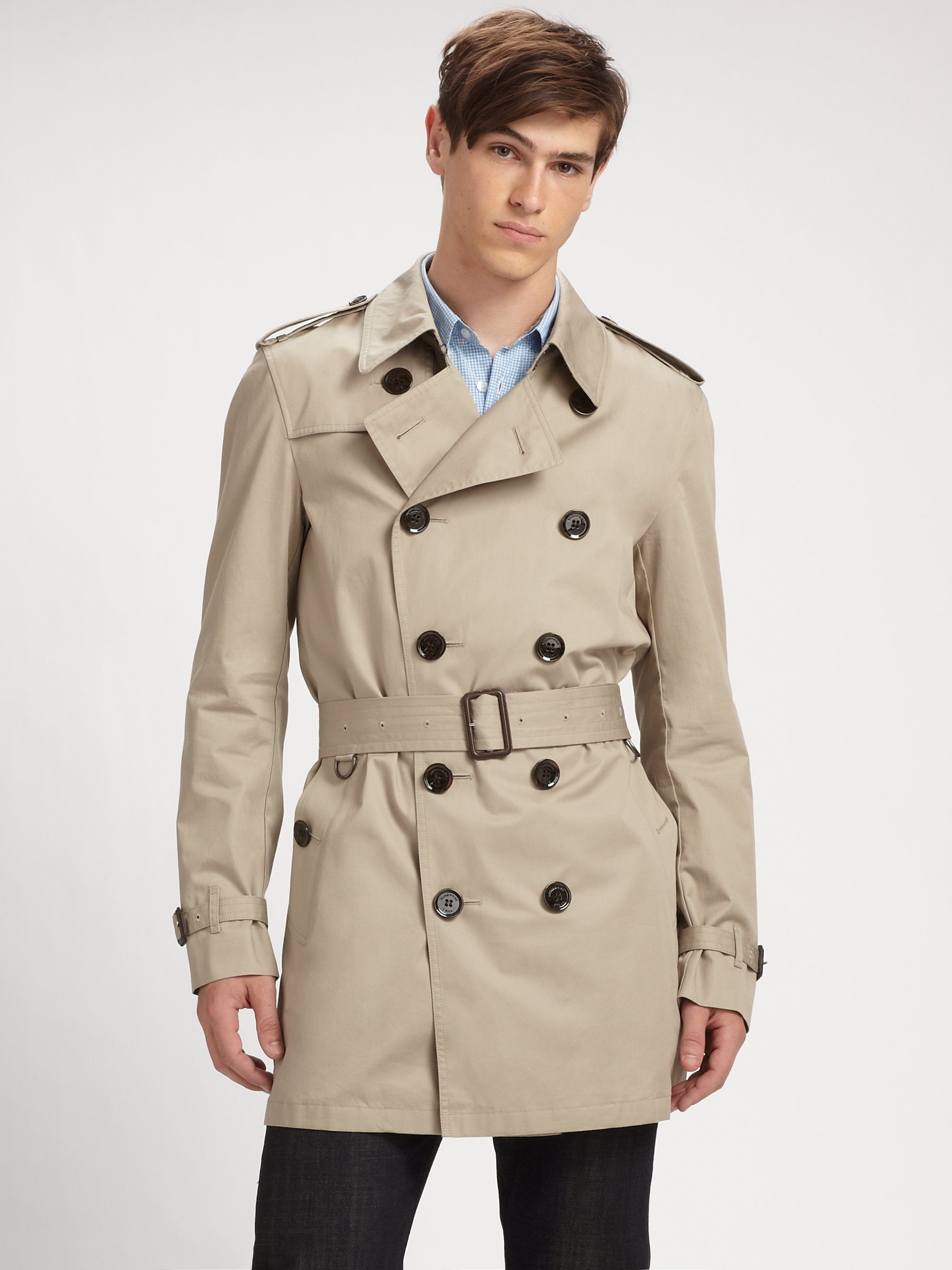 burberry mac coat mens
