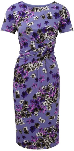 Cc Petite Trailing Flower Jersey Dress - Lyst