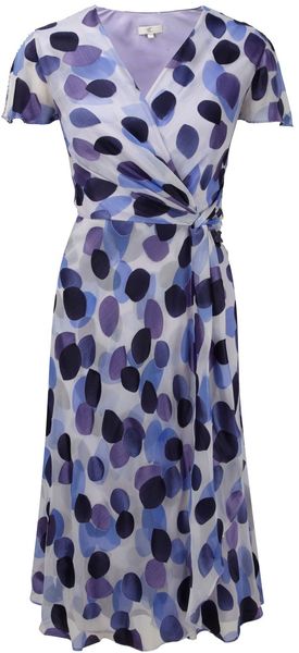 Cc Petite Leaf Shadow Burnout Dress - Lyst