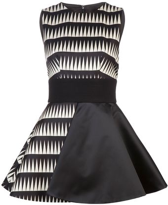 Fausto Puglisi Sleeveless Silk Dress - Lyst
