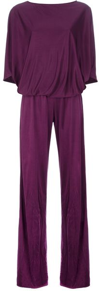 Issa Silk Jersey Jumpsuit - Lyst