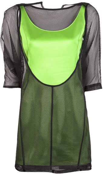 Junya Watanabe Short Sleeve Dress - Lyst