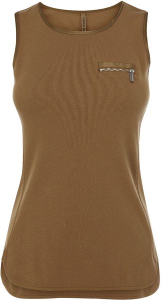 Karen Millen Essential Skinny Vest - Lyst