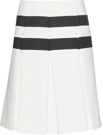 Marc Jacobs Pleated Midi Skirt - Lyst