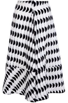 Marni Geometric Print A-Line Skirt - Lyst