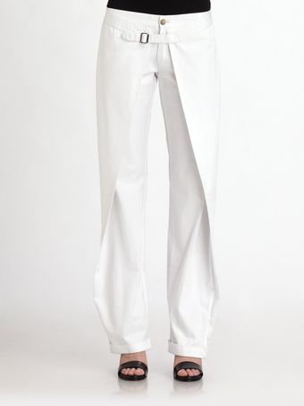 Nicholas K Deva Cotton Twill Pants - Lyst
