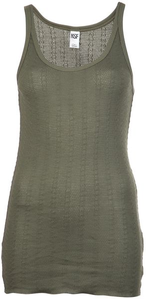 Nsf Clothing Jane Tank Top - Lyst