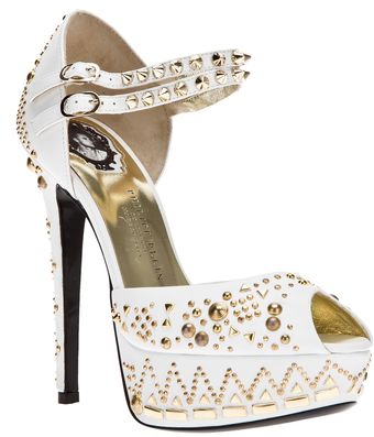 Philipp Plein Studded Buckle Pump - Lyst