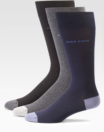 Boss Black Cottonblend Dress Socks - Lyst