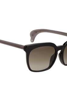 Bottega Veneta Squared Butterfly Frame Sunglasses - Lyst
