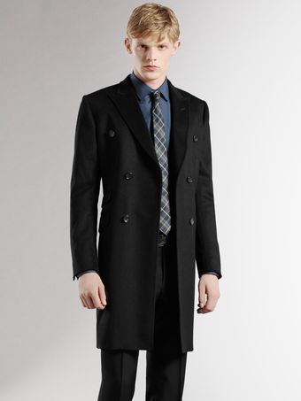 Gucci Doublebreasted Wool Coat - Lyst