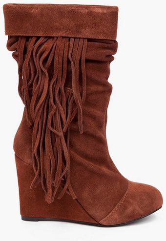 Kelsi Dagger Carousel Fringe Boots - Lyst