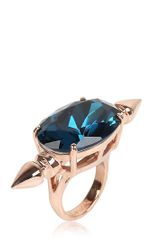 Mawi Spiked Oval Ring