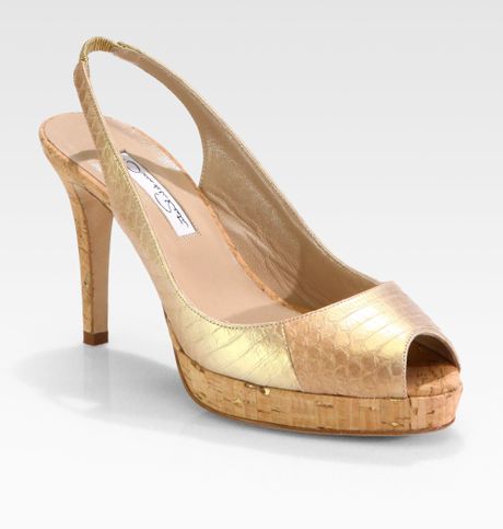 cork platform pumps