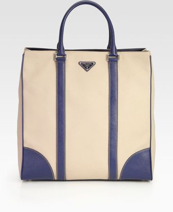Prada Saffiano Tote - Lyst