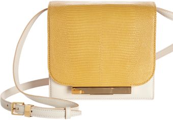The Row Lizard Classic Shoulder Bag - Lyst