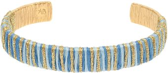 Aurelie Bidermann Bangle Wrapped with Thread - Lyst