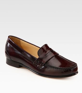 Cole Haan Monroe Leather Loafers - Lyst