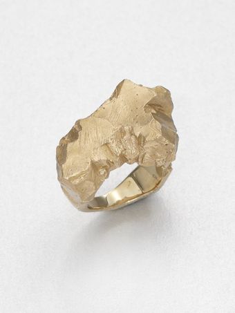 Maison Martin Margiela Organic Form Ringsmall - Lyst