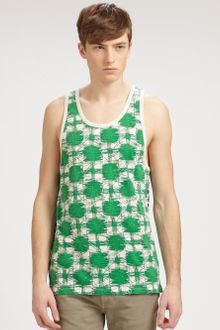 Marc By Marc Jacobs Sam Printed Tank Top - Lyst