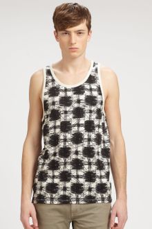 Marc By Marc Jacobs Sam Printed Tank Top - Lyst