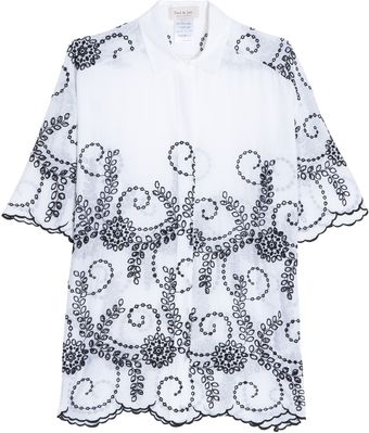 Paul & Joe Lace Blouse - Lyst