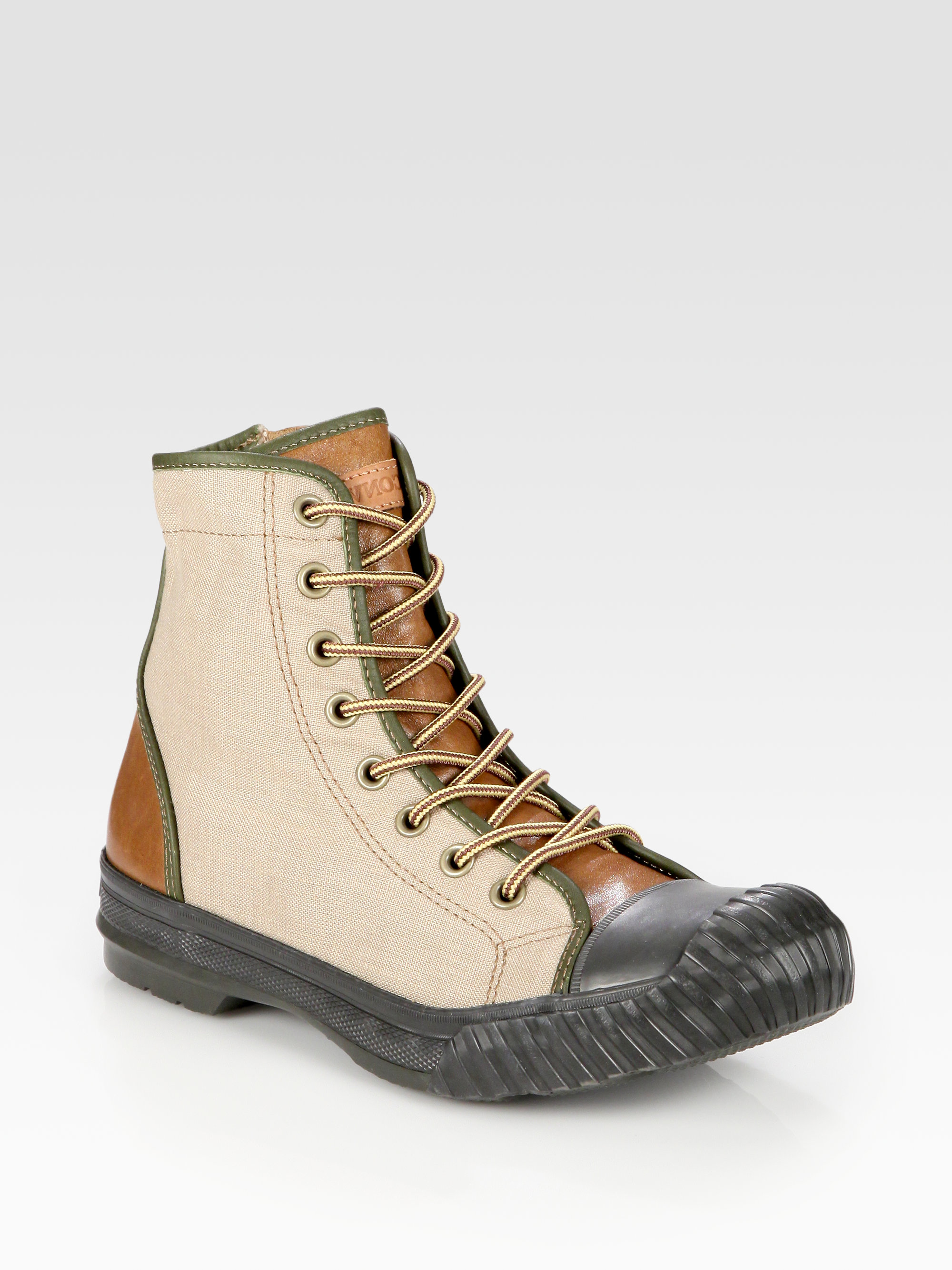 Converse Multi-tone High Top Sneakers in Beige for Men (taupe) | Lyst