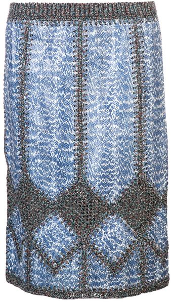 Derek Lam Cotton Skirt - Lyst