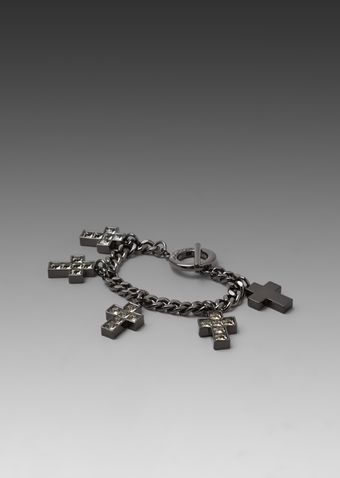 Wildfox Couture Swarovski Charm Bracelet - Lyst
