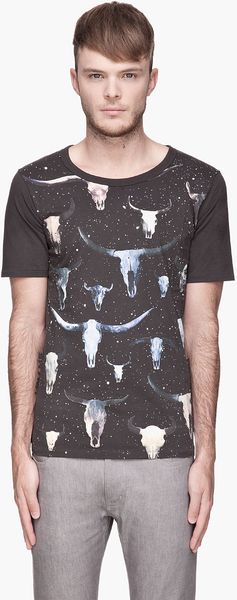 Diesel Washed Black Tlut Tshirt - Lyst