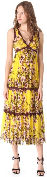 Jean Paul Gaultier Sleeveless Maxi Dress - Lyst