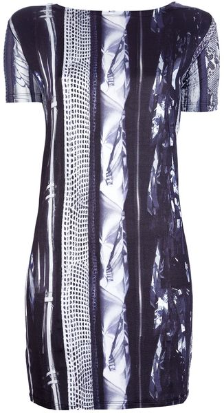Maison Martin Margiela Printed Dress - Lyst