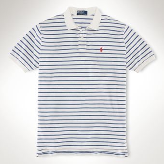 Polo Ralph Lauren Customfit Striped Polo - Lyst