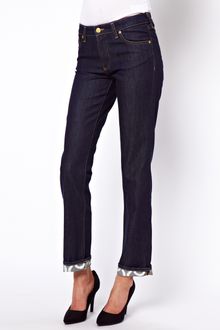 Vivienne Westwood Anglomania For Lee Skinny Jeans with Contrast Turn Ups - Lyst