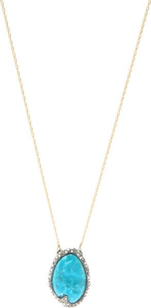 Alexis Bittar Cordova Turquoise Pendant Necklace - Lyst