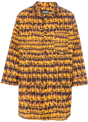 Jeremy Scott Oversized Shirt - Lyst