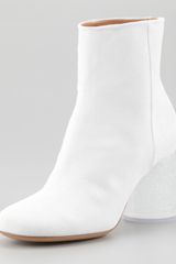 Maison Martin Margiela Glittered Luciteheel Ankle B