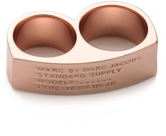Marc By Marc Jacobs Trompe Loeil Toggles Turnlocks Standard Supply Double Ring - Lyst
